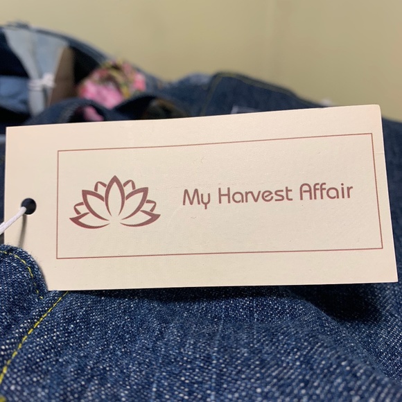 Up-cycled denim had bag - Picture 3 of 3